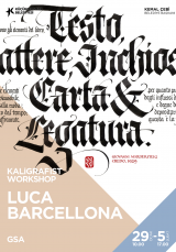 Luca Barcellona Kaligrafist Workshop
