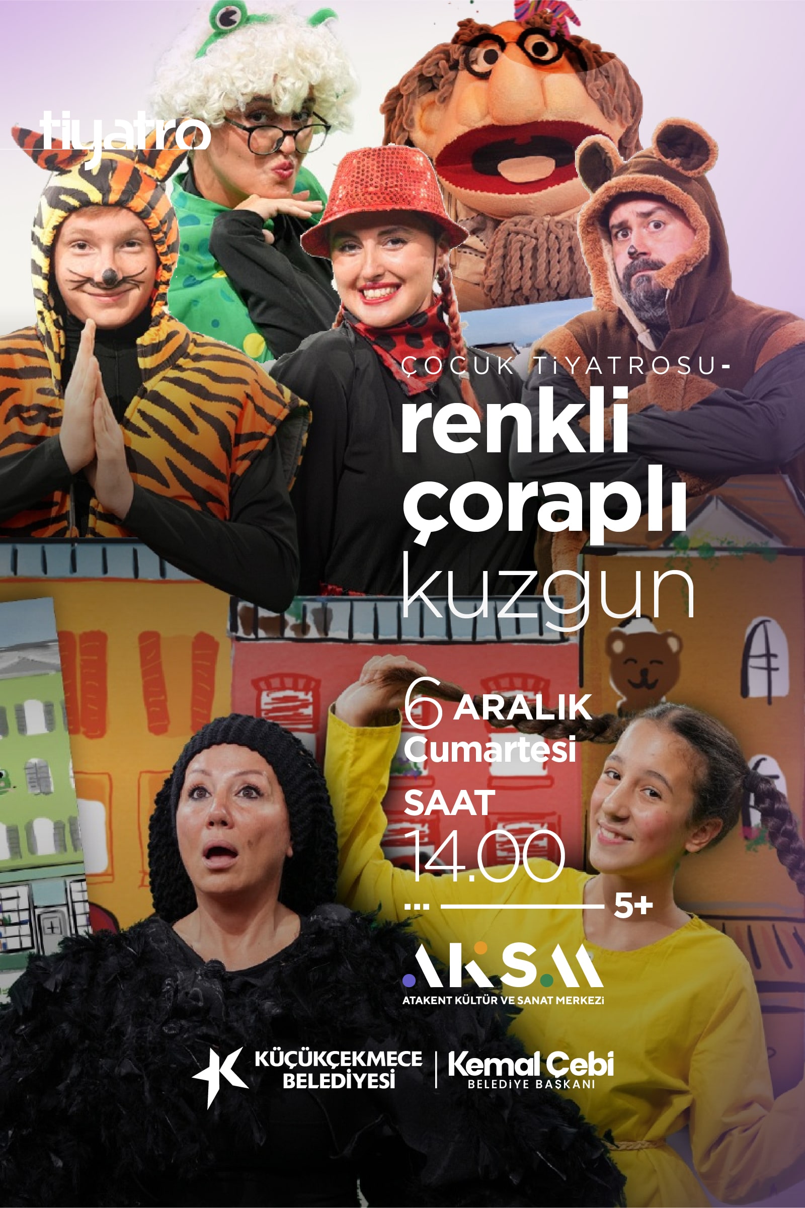 Renkli Çoraplı Kuzgun