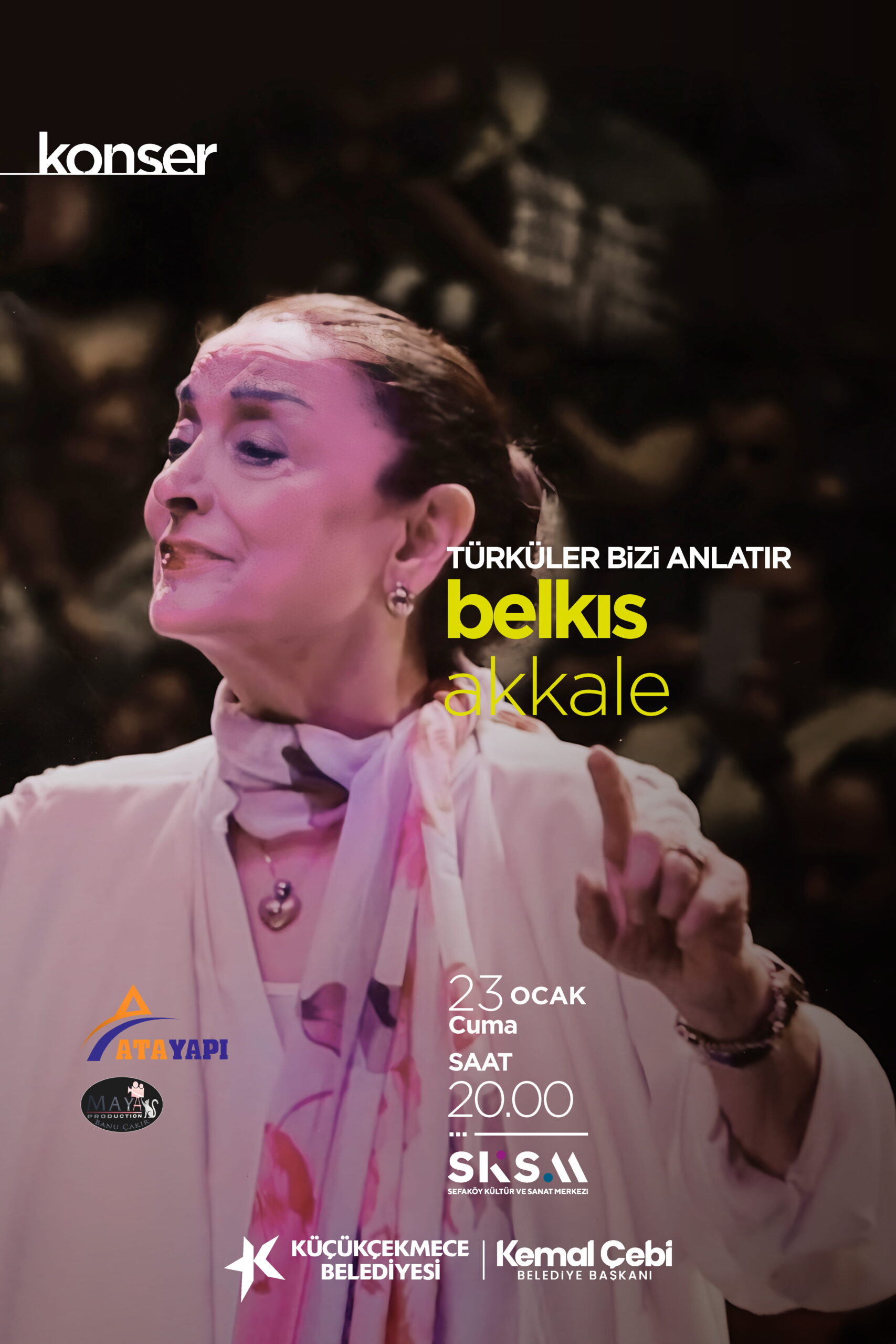 TÜRKÜLER BİZİ ANLATIR – Belkıs Akkale