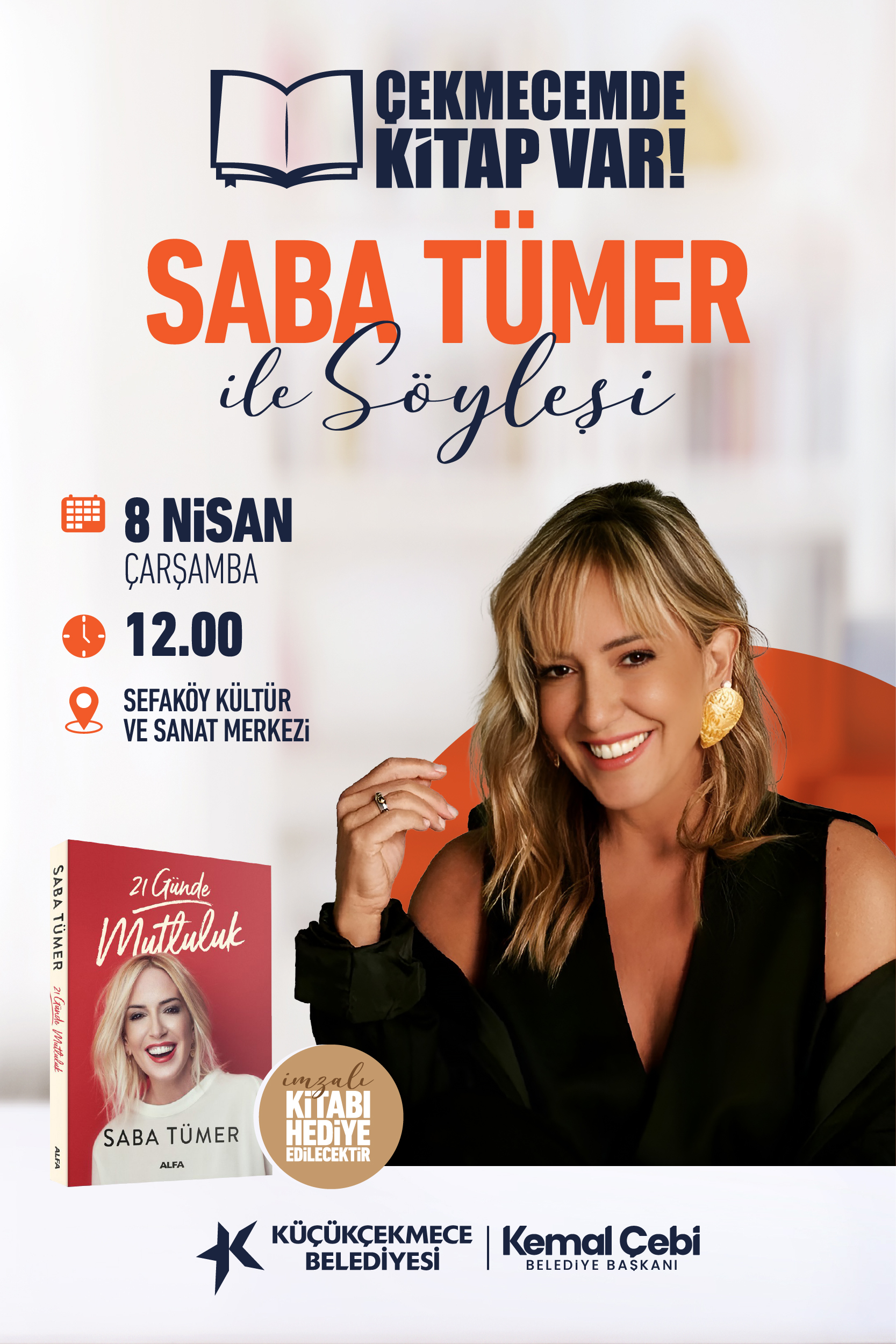 Çekmecemde Kitap Var! Saba Tümer İle Söyleşi