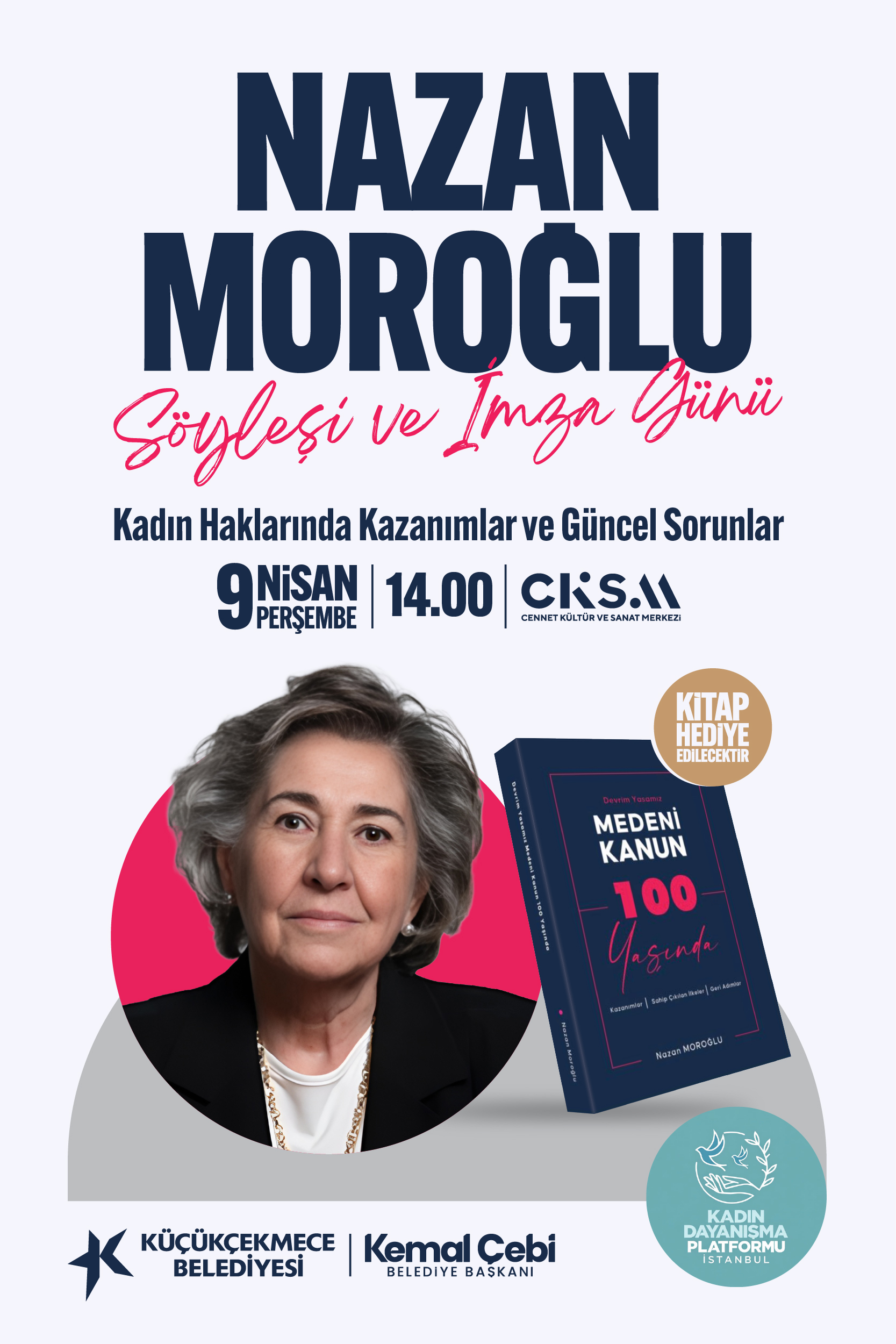 Nazan Moroğlu Söyleşi ve İmza Günü