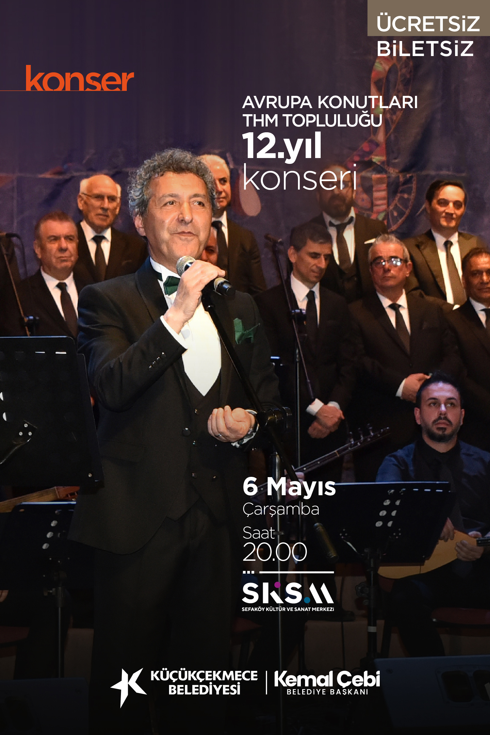 Avrupa Konutları Türk Halk Müziği Topluluğu 12. Yıl Konseri